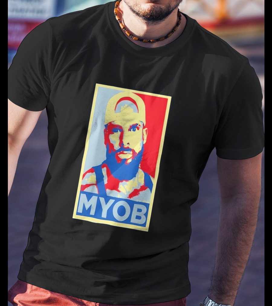 MYOB Bearded Man Hope Style Mind Your Own Business T-Shirt