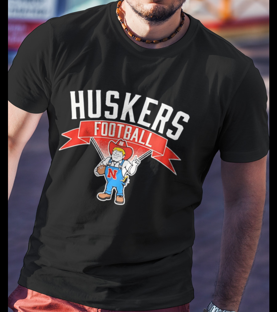 Huskers Football Nebraska Cornhuskers T-Shirt