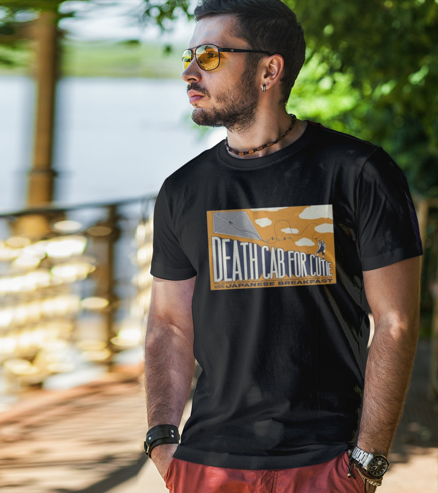 Death Cab For Cutie With Japanese Breakfast TD Pavilion Philadelphia PA July 17 2026 Kite T-Shirt