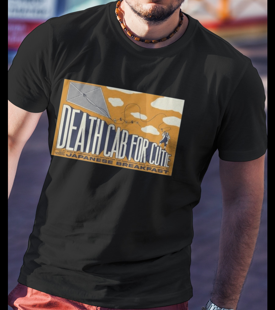 Death Cab For Cutie With Japanese Breakfast TD Pavilion Philadelphia PA July 17 2026 Kite T-Shirt