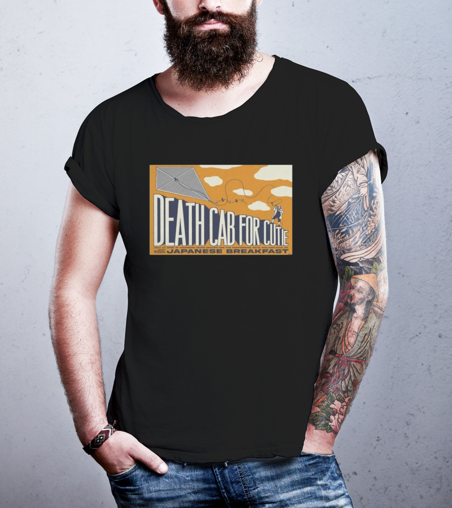 Death Cab For Cutie With Japanese Breakfast TD Pavilion Philadelphia PA July 17 2026 Kite T-Shirt