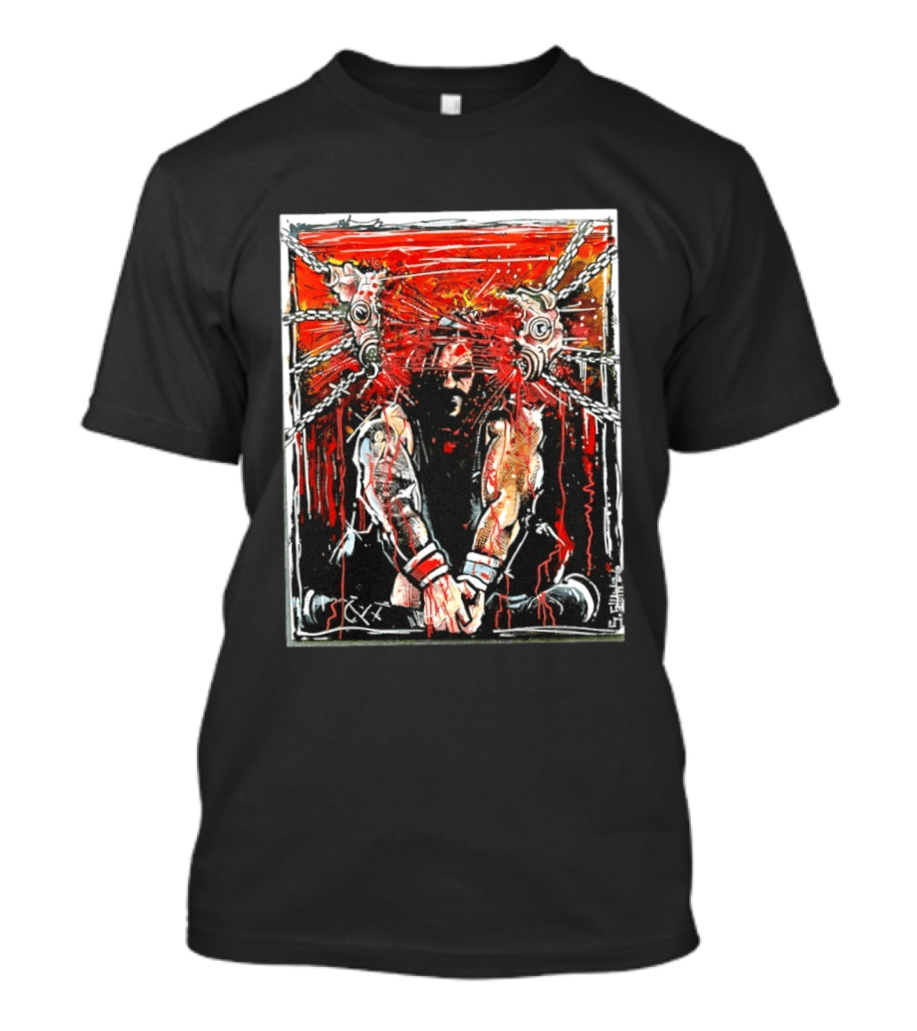 Joseph Sawyer Rebirth Sam Shaw Chains And Metal Transformation T-Shirt