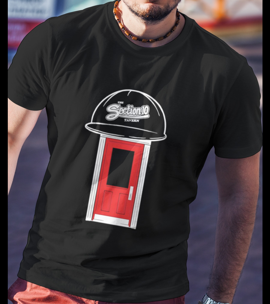 Section 10 Red Tavern Door Fenway Style Hat T-Shirt