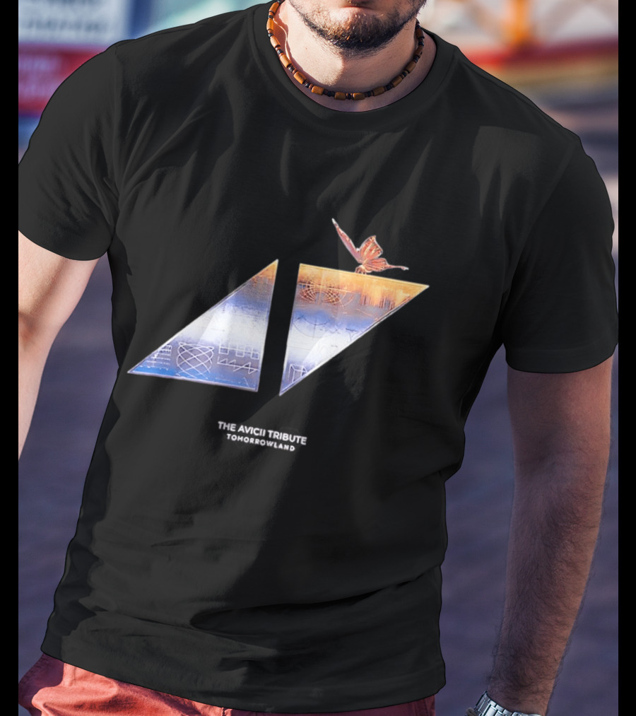 Tomorrowland X Avicii Tribute Butterfly T-Shirt