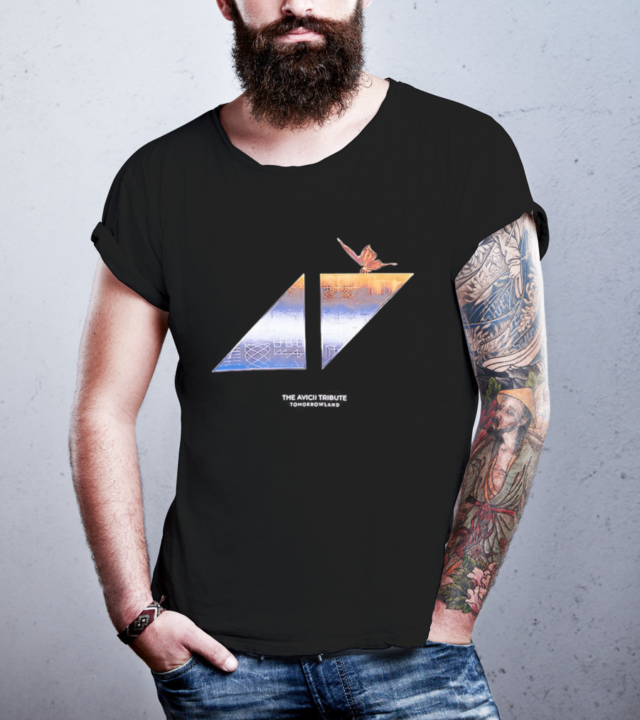 Tomorrowland X Avicii Tribute Butterfly T-Shirt