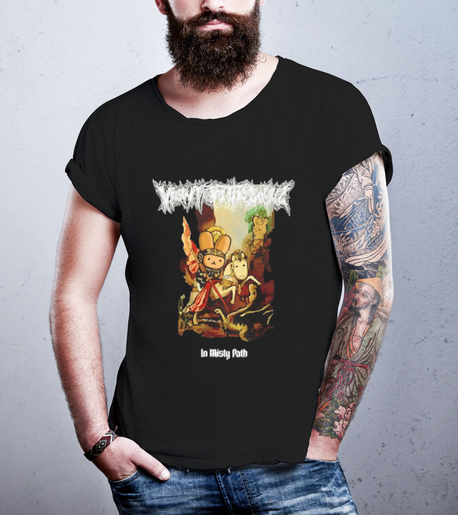 View From The Soul In Misty Path T-Shirt