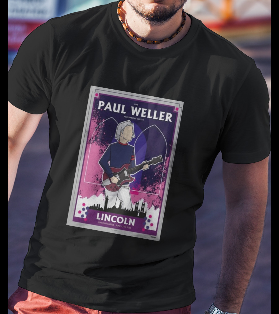LIVE Paul Weller Plus Special Guests Lincoln Castle June 13th 2026 T-Shirt