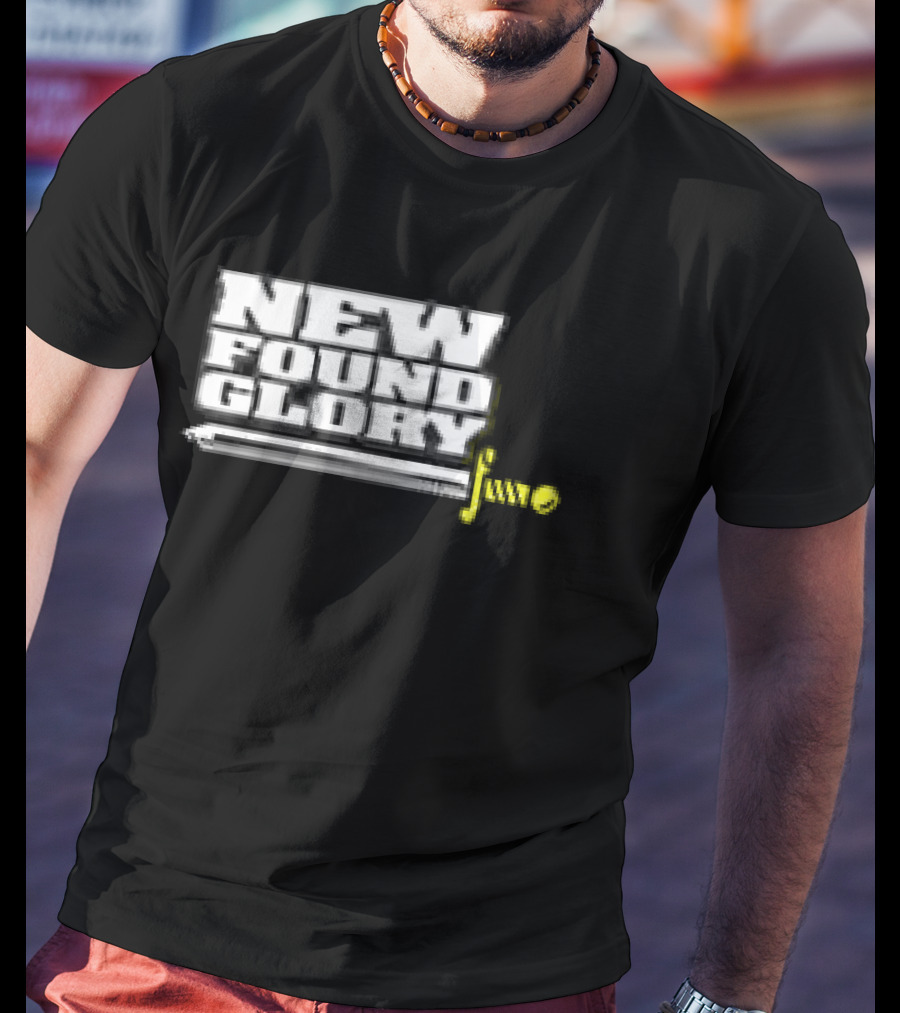 New Found Glory Kings Of Pop Punk Skeleton Card Two Sided T-Shirt