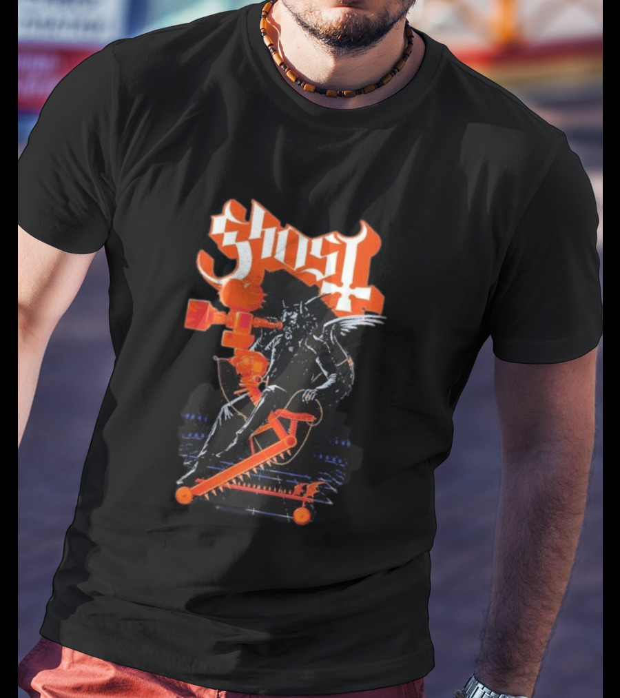 Original Ghost Auteur V The Nameless Ghouls Cinematic Camera Wings T-Shirt