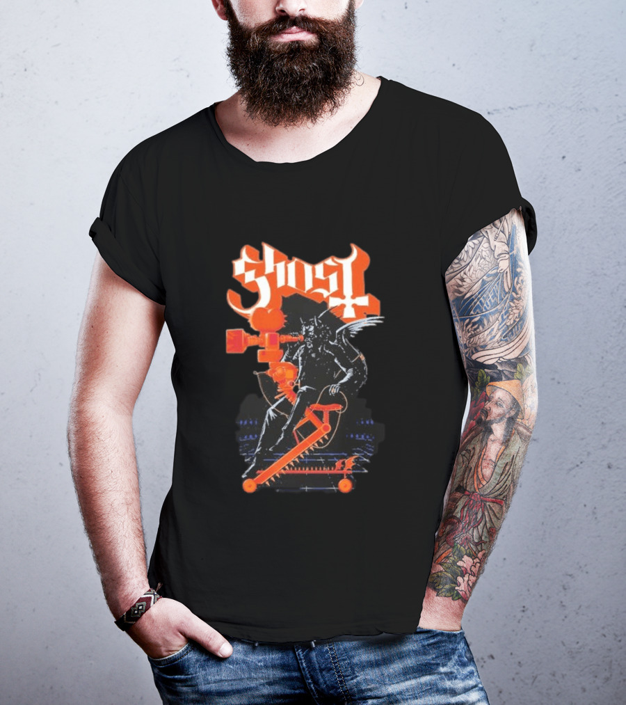 Original Ghost Auteur V The Nameless Ghouls Cinematic Camera Wings T-Shirt