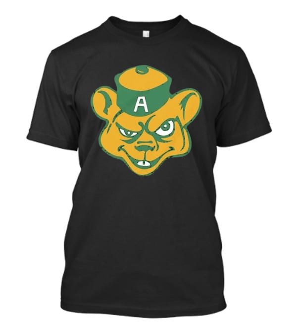 Angry Bear A Logo Vintage Cartoon T-Shirt