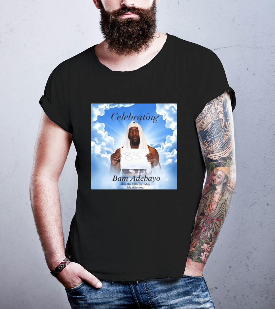 Celebrating Bam Adebayo 83 On His 29th Birthday July 18th 1997 T-Shirt