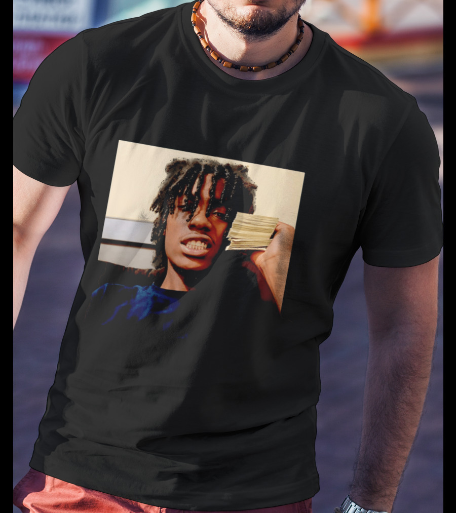 Lil Double 0 Rapper Hip Hop Money Stack Pose T-Shirt