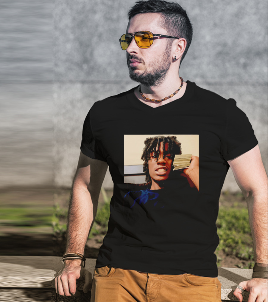 Lil Double 0 Rapper Hip Hop Money Stack Pose T-Shirt