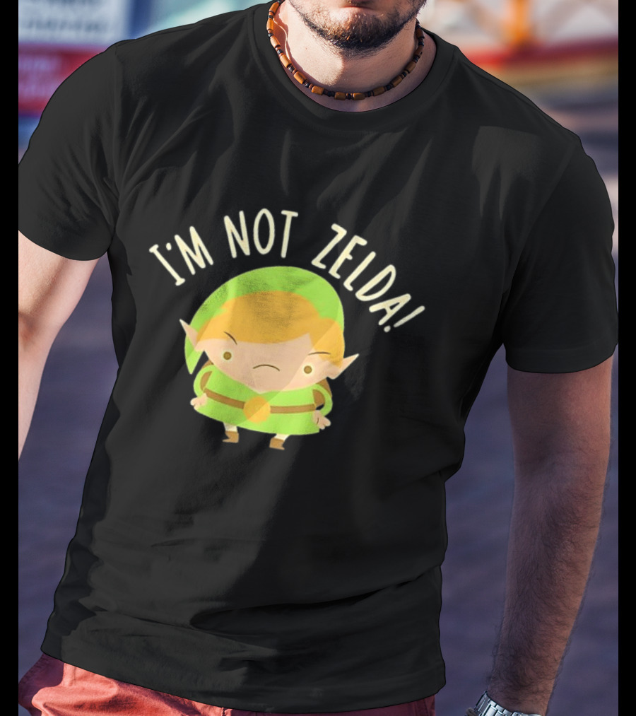 I'm Not Zelda Funny Link T-Shirt