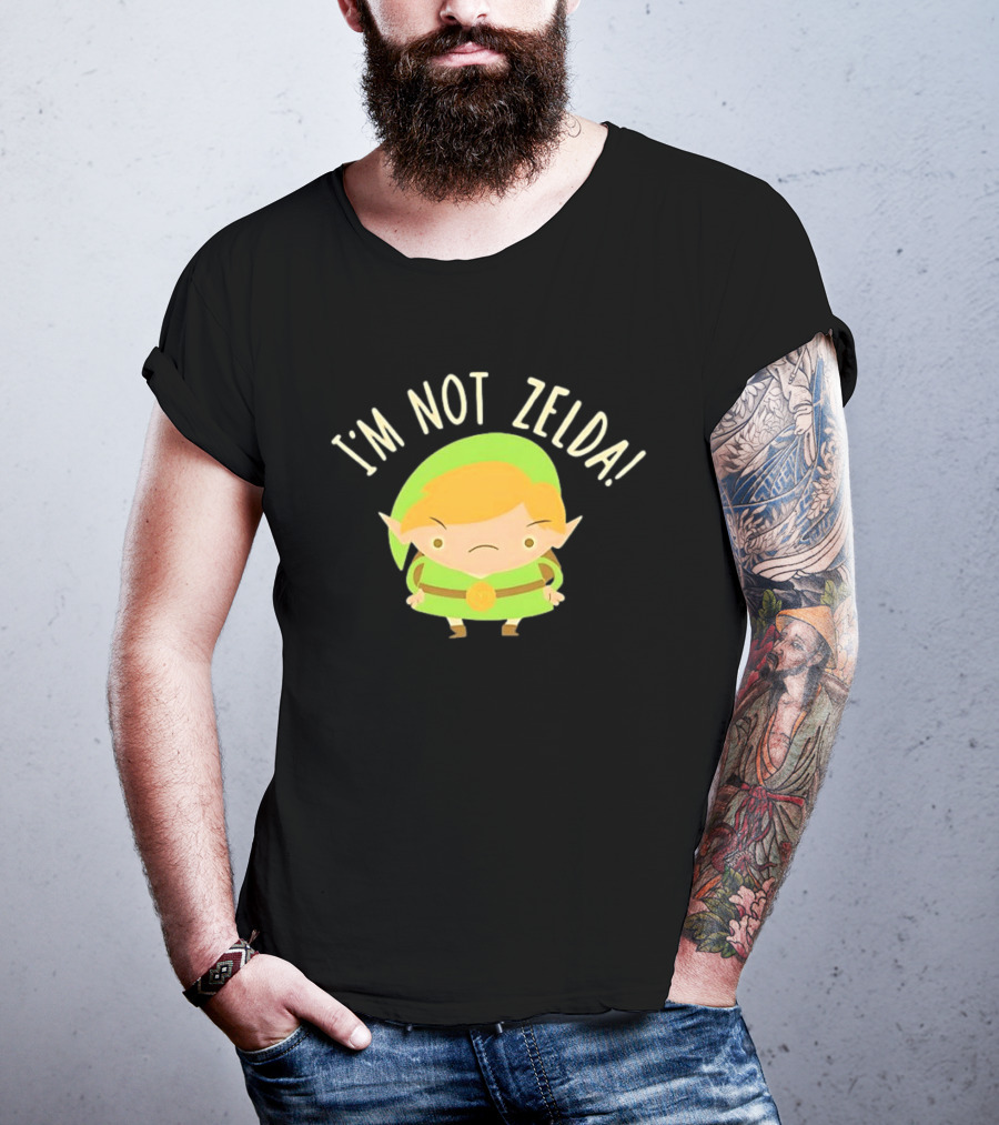 I'm Not Zelda Funny Link T-Shirt