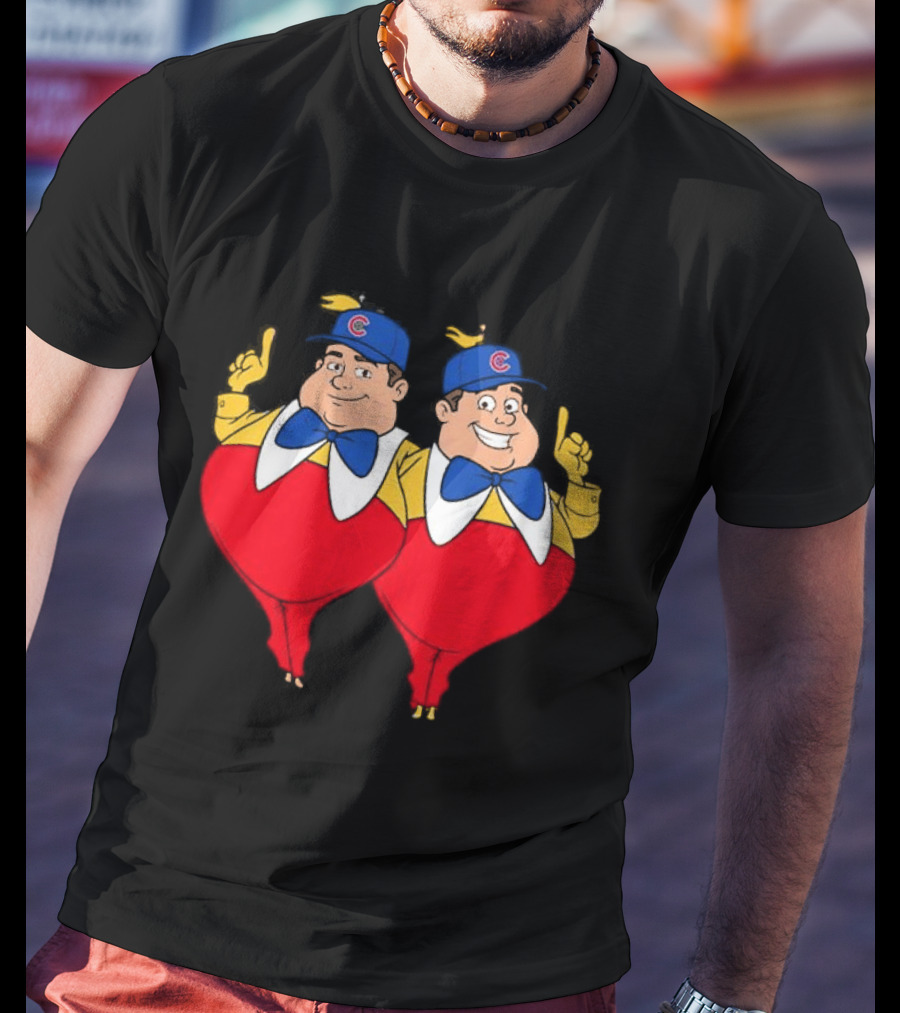 Tweedle Dee And Tweedle Dum C Cap Fanatics T-Shirt