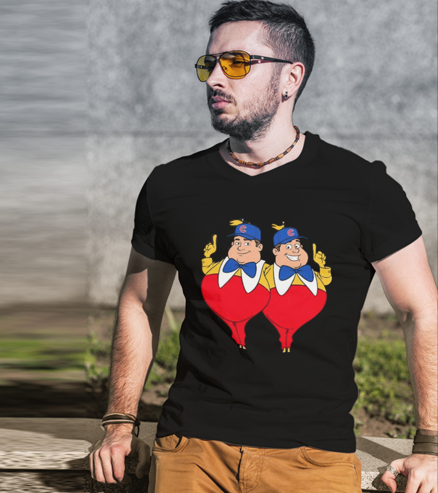 Tweedle Dee And Tweedle Dum C Cap Fanatics T-Shirt