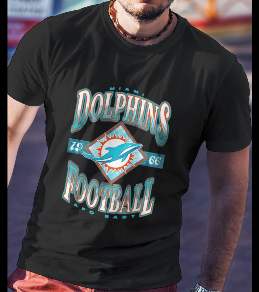 Miami Dolphins 1966 Football Team AFC East T-Shirt