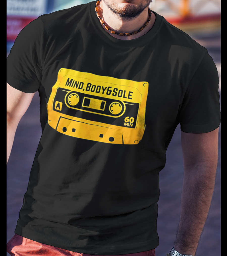 Mind Body & Sole Cassette Tape 60 Min Music T-Shirt