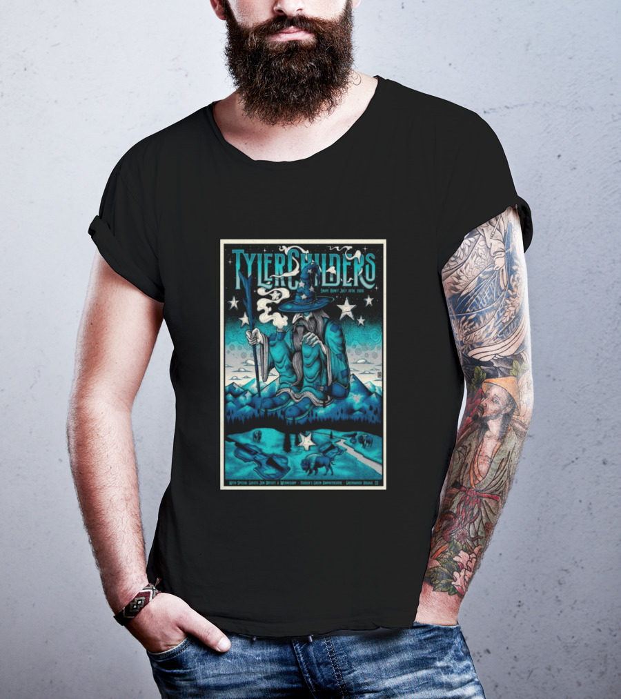 Tyler Childers Snipe Hunt July 18th 2026 Fiddler's Green Amphitheatre Greenwood Village CO T-Shirt