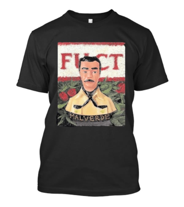 Fuct Malverde Red Roses T-Shirt
