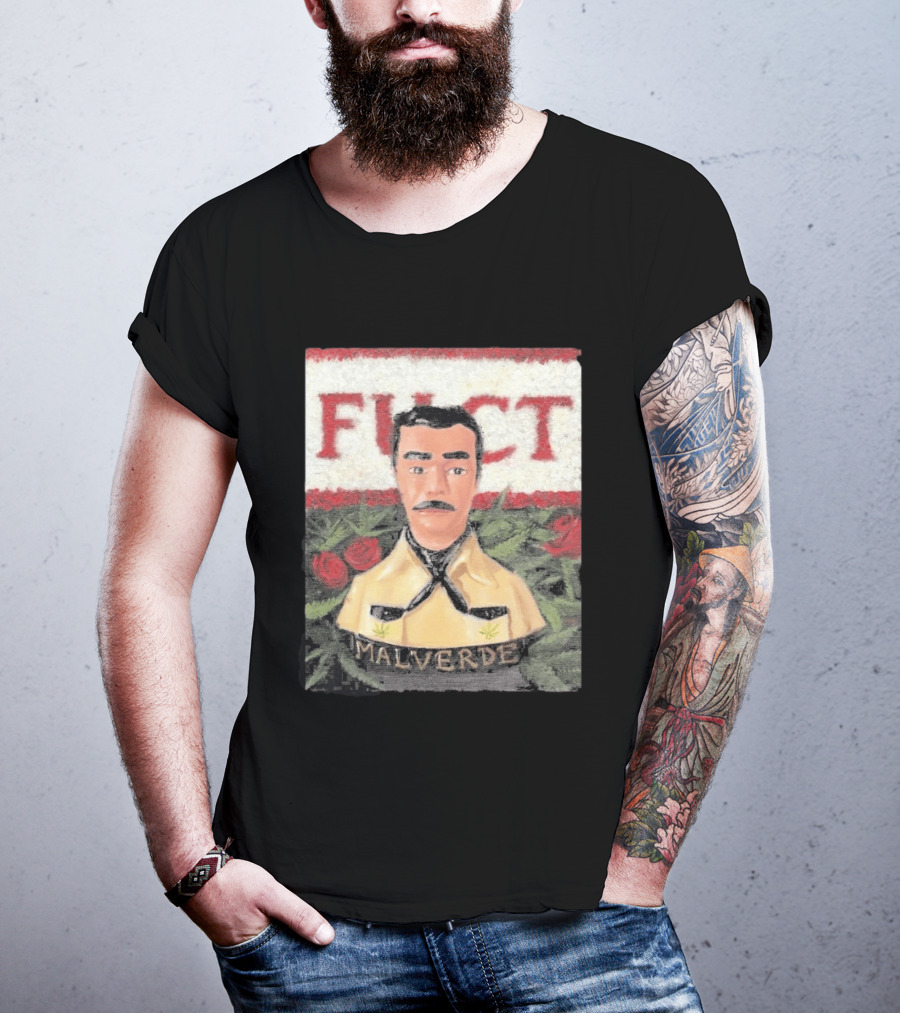 Fuct Malverde Red Roses T-Shirt