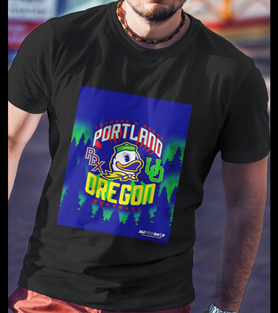 Cascade Ducks Portland RDX Oregon Softball T-Shirt