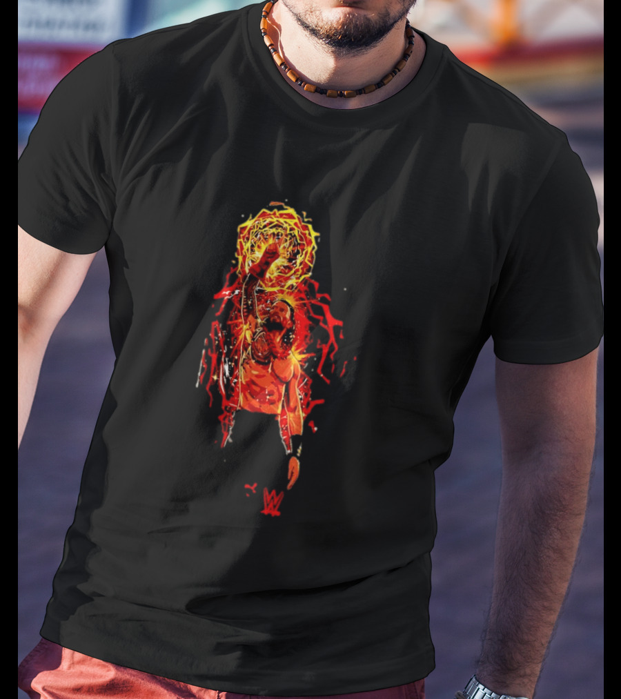 Roman Reigns WWE Aura Power T-Shirt