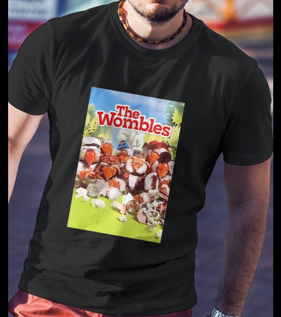 The Wombles Cartoon Characters Cleanup Adventure T-Shirt