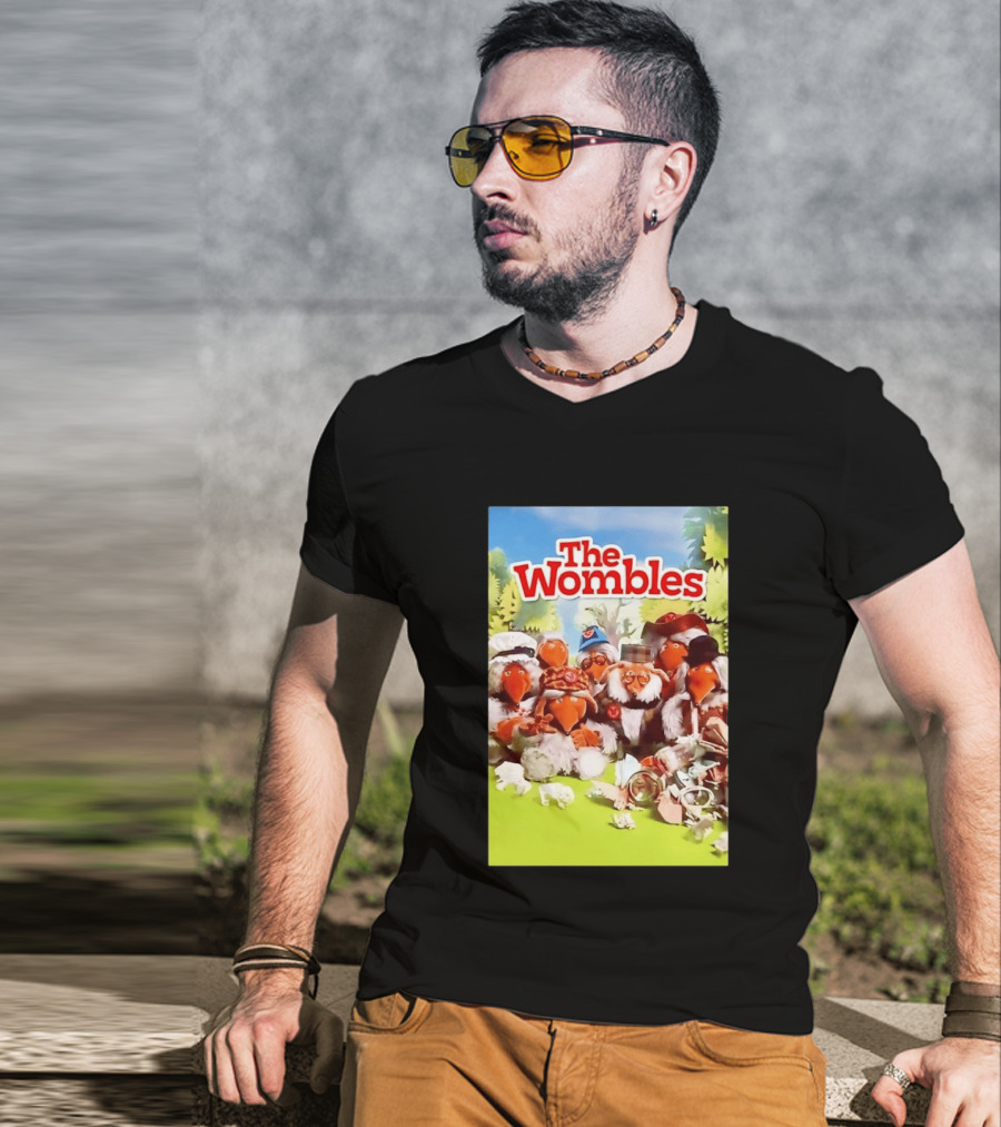 The Wombles Cartoon Characters Cleanup Adventure T-Shirt