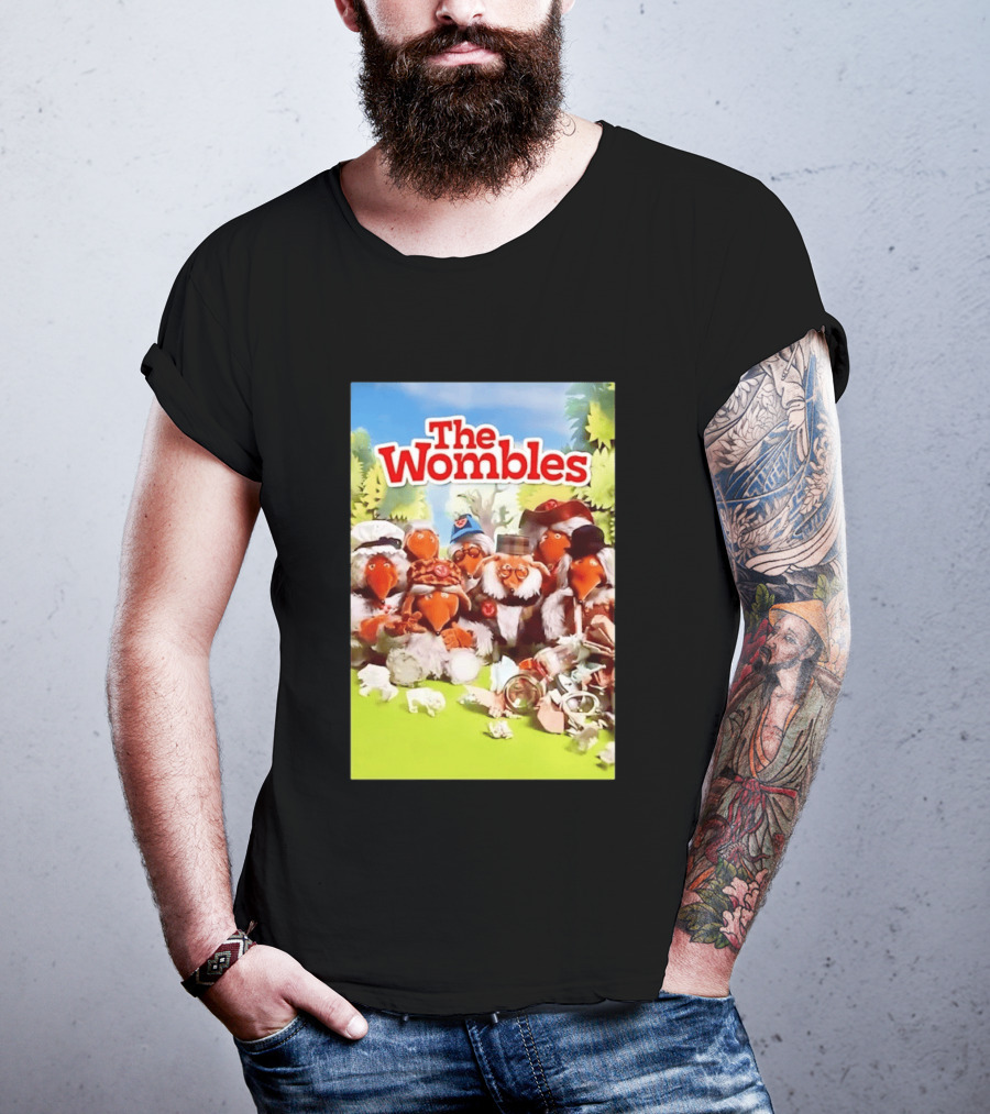 The Wombles Cartoon Characters Cleanup Adventure T-Shirt