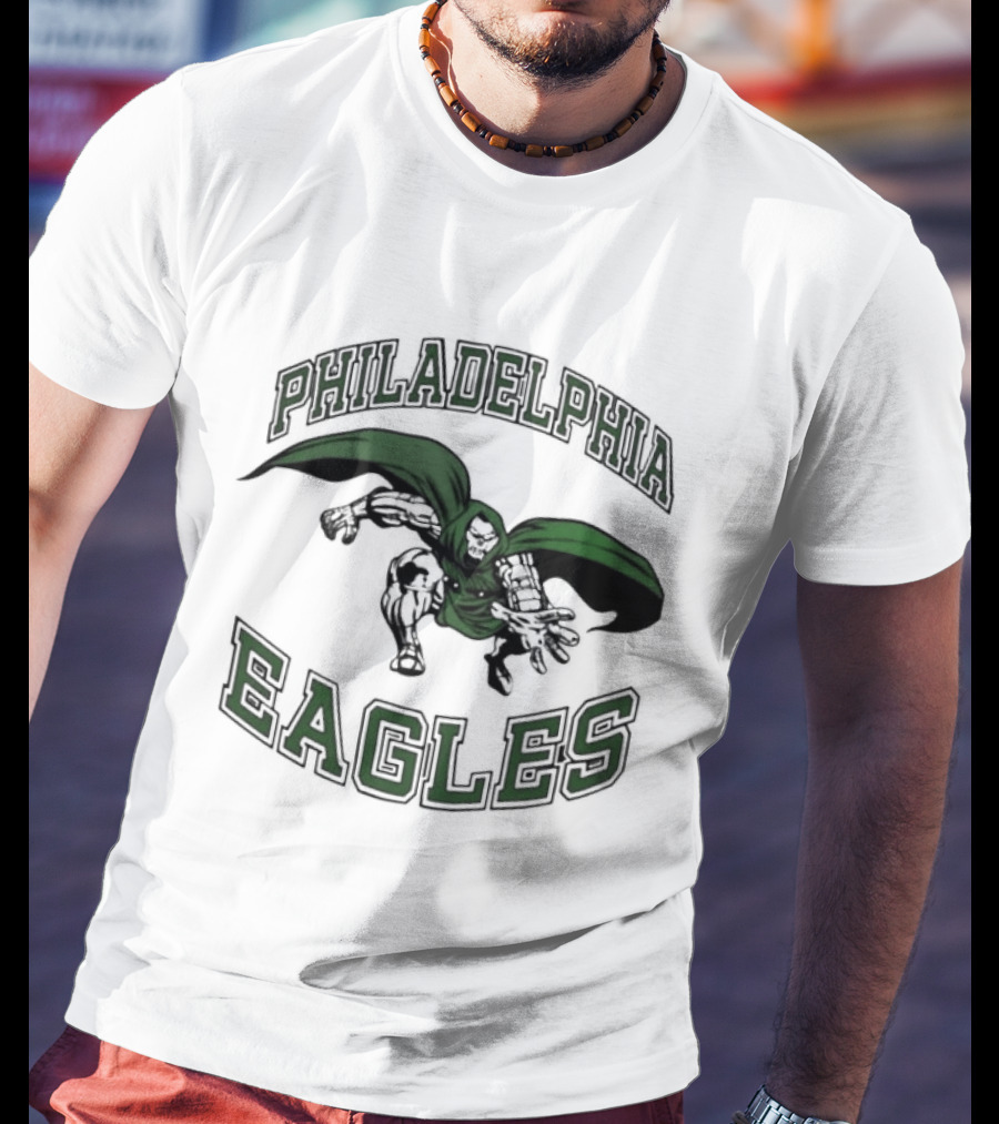 Philadelphia Eagles 2026 Doom Football Fan Gear T-Shirt