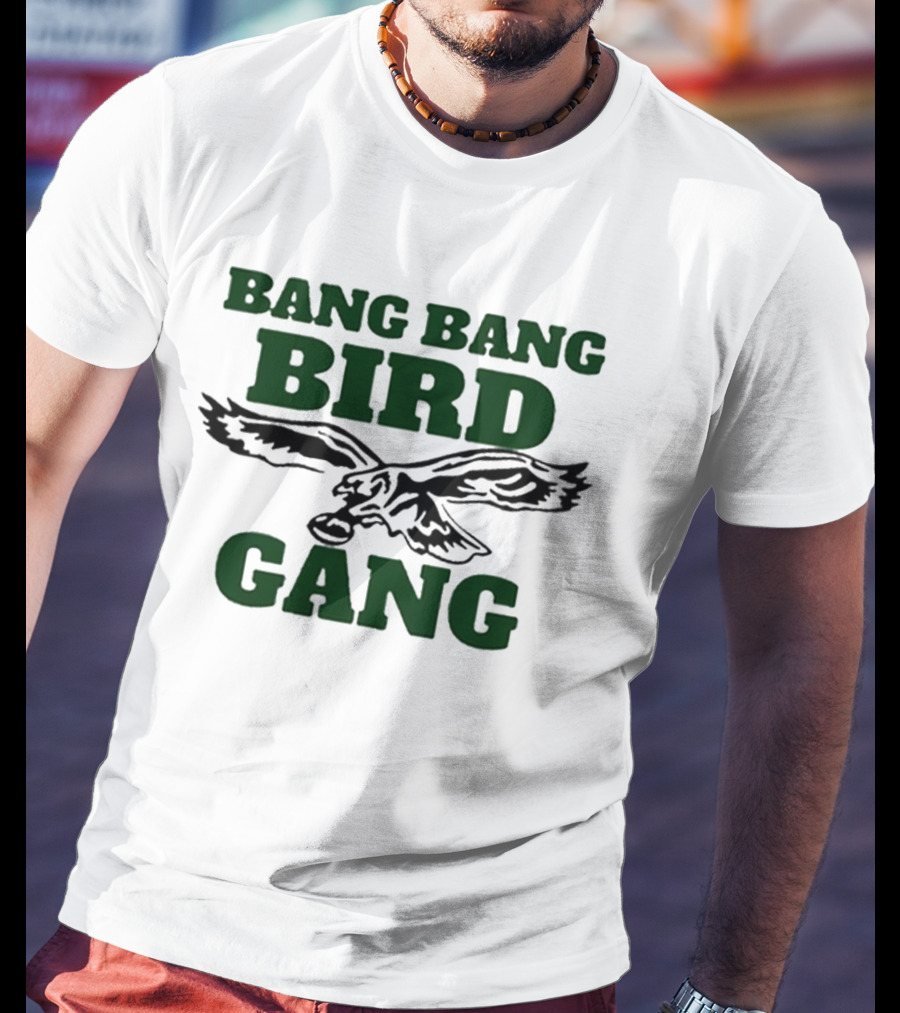Barstool Bang Bang Bird Gang Philadelphia Eagles NFL Fan Spirit T-Shirt