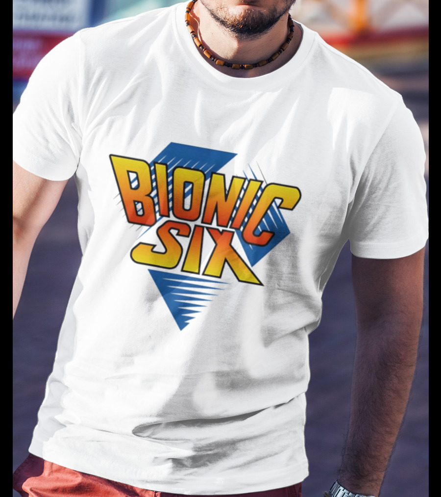 Bionic Six Retro Animated Series T-Shirt