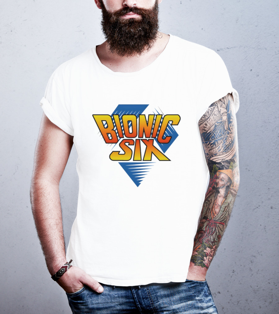 Bionic Six Retro Animated Series T-Shirt
