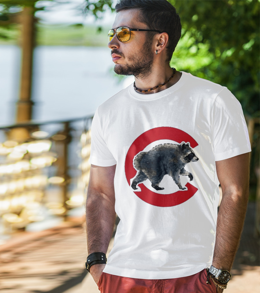 Cubs C Raccoon Jimothy T-Shirt