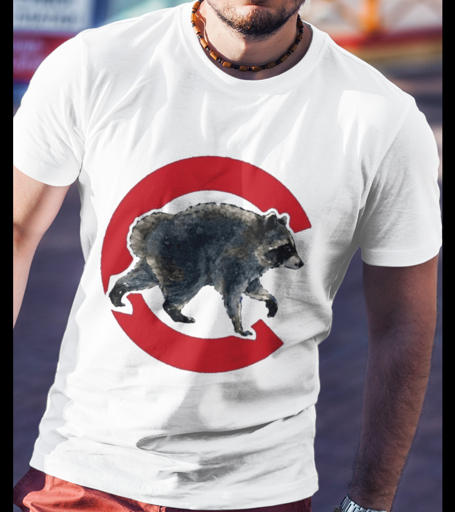 Cubs C Raccoon Jimothy T-Shirt