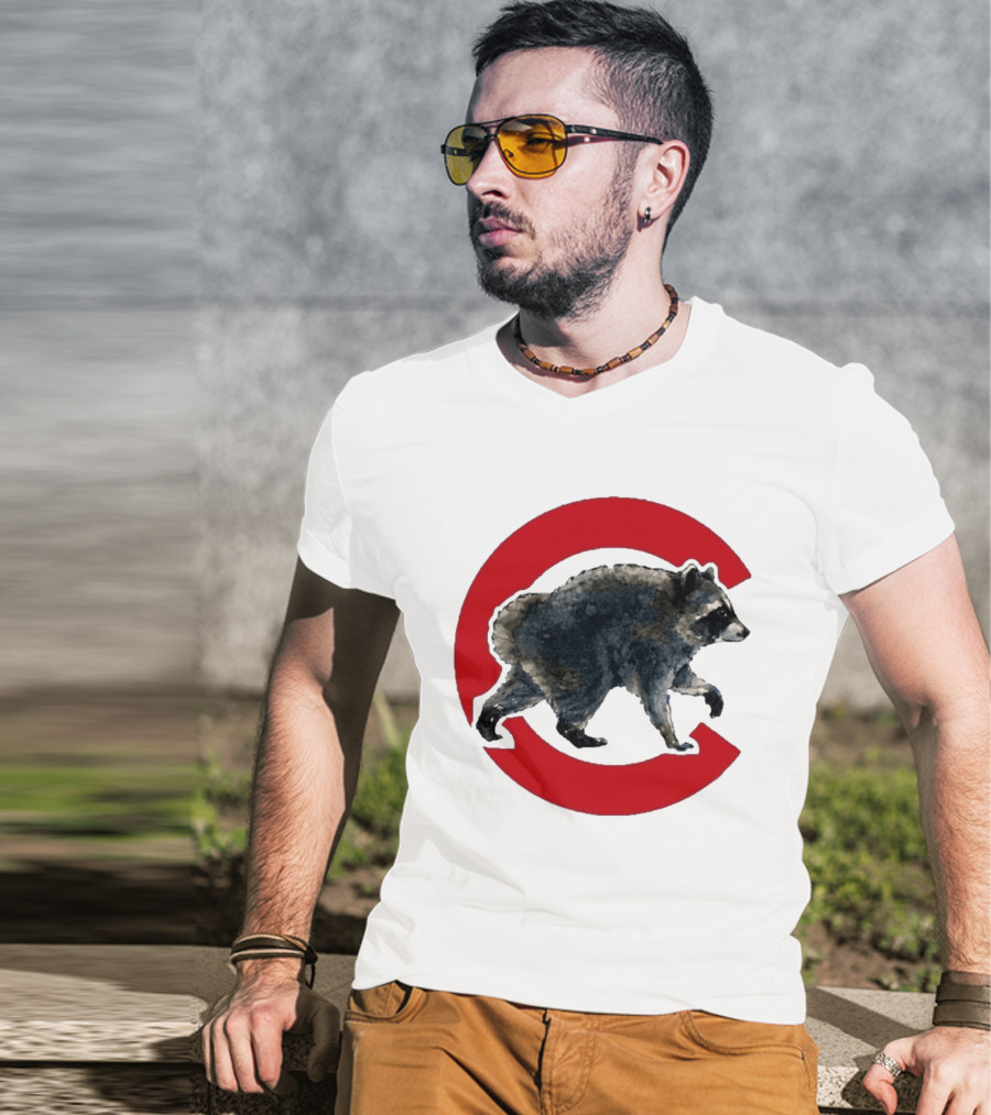 Cubs C Raccoon Jimothy T-Shirt