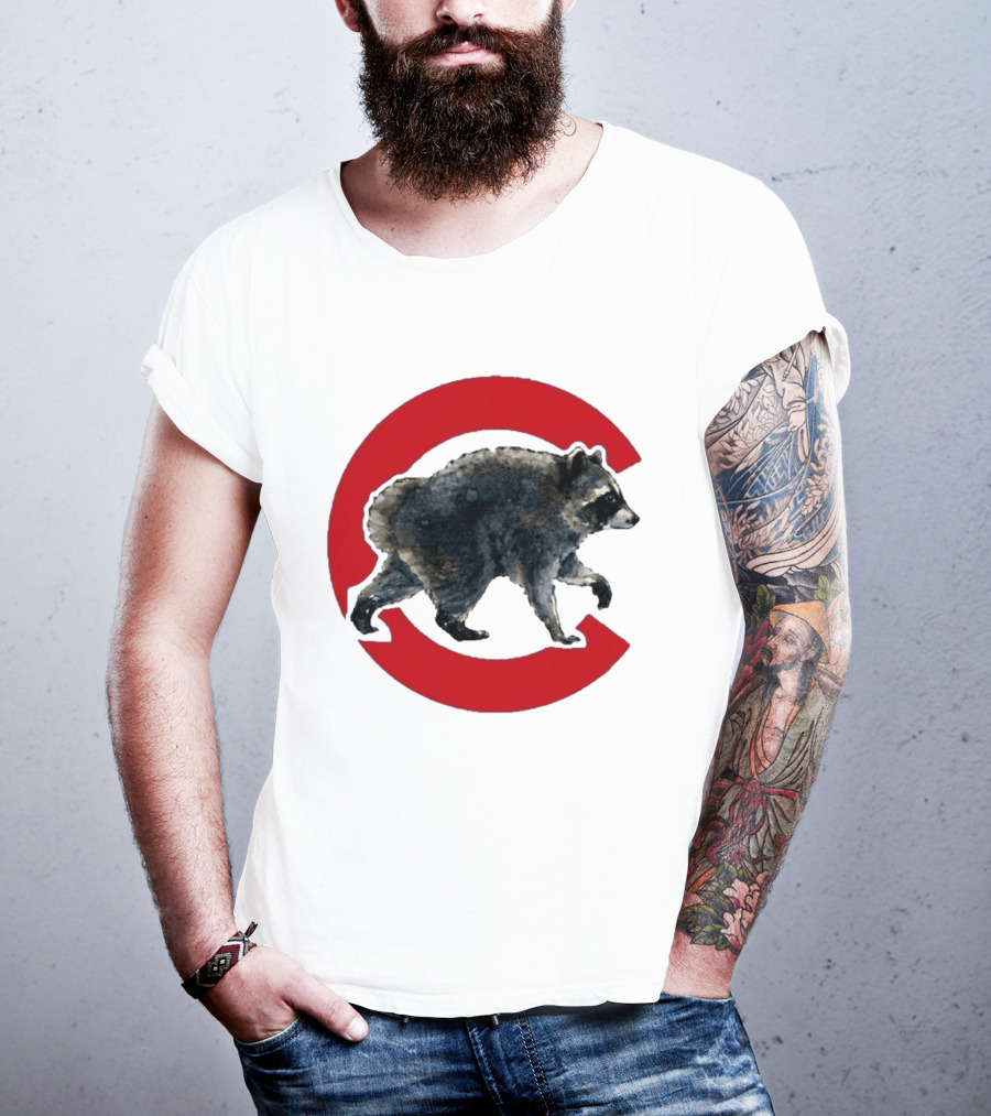Cubs C Raccoon Jimothy T-Shirt