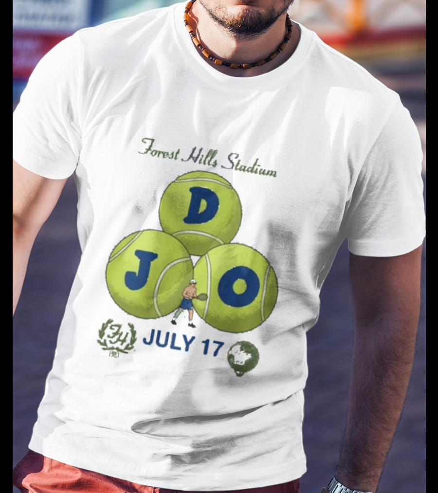 Forest Hills Stadium July 17 Tennis Event T-Shirt