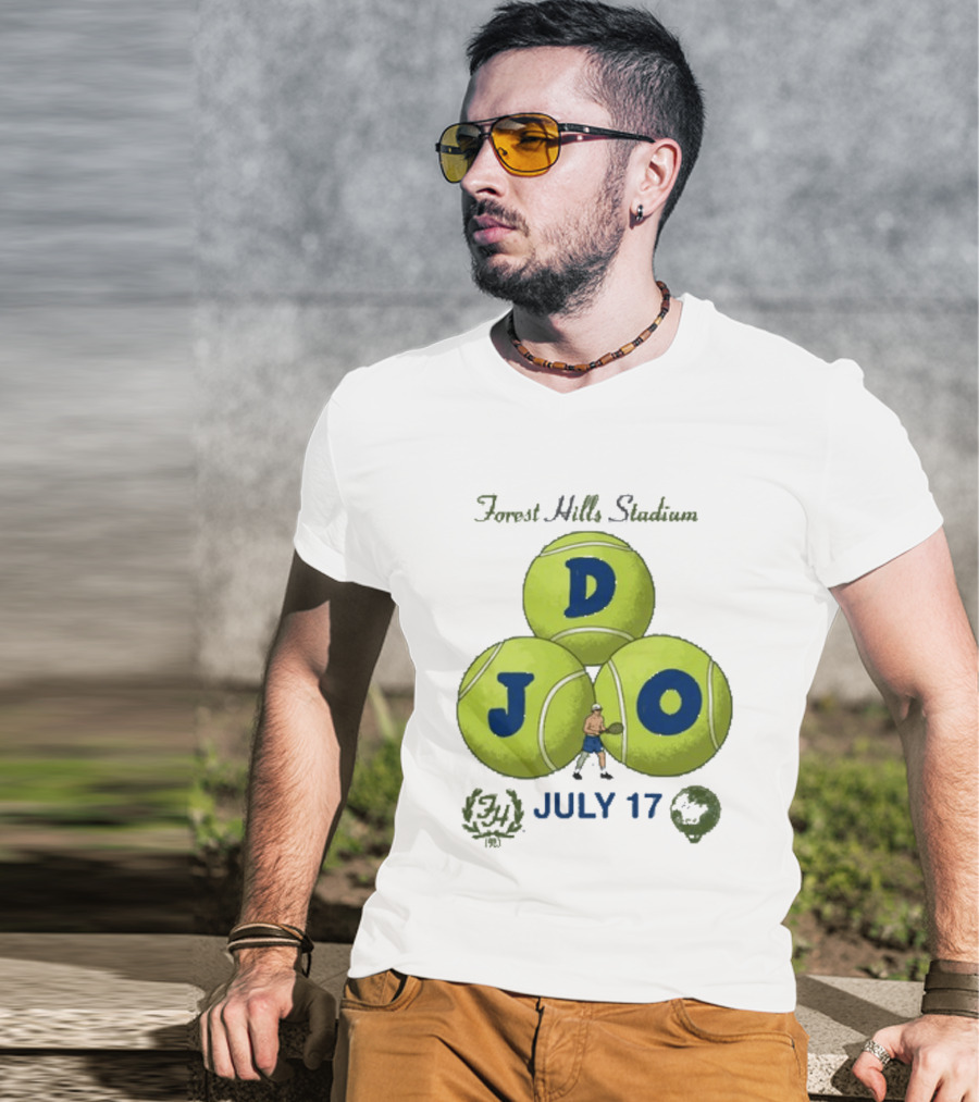 Forest Hills Stadium July 17 Tennis Event T-Shirt