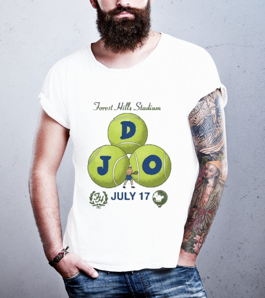 Forest Hills Stadium July 17 Tennis Event T-Shirt