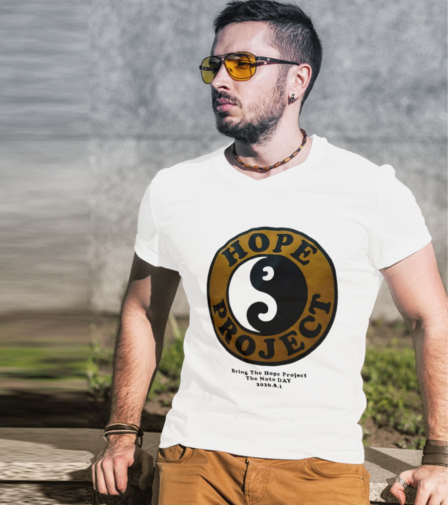Hope Project Yin Yang Bring The Noto Day 202681 Charity T-Shirt
