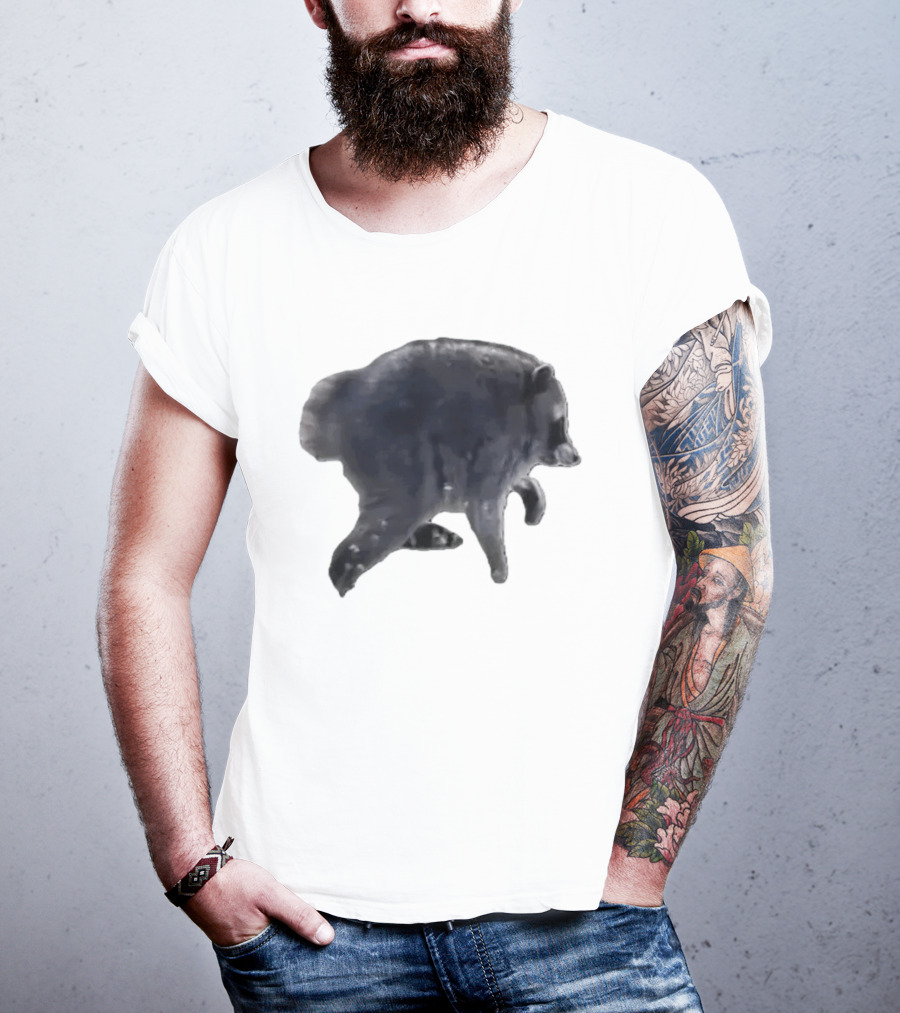 Jimothy Club Basic Bear Walking T-Shirt