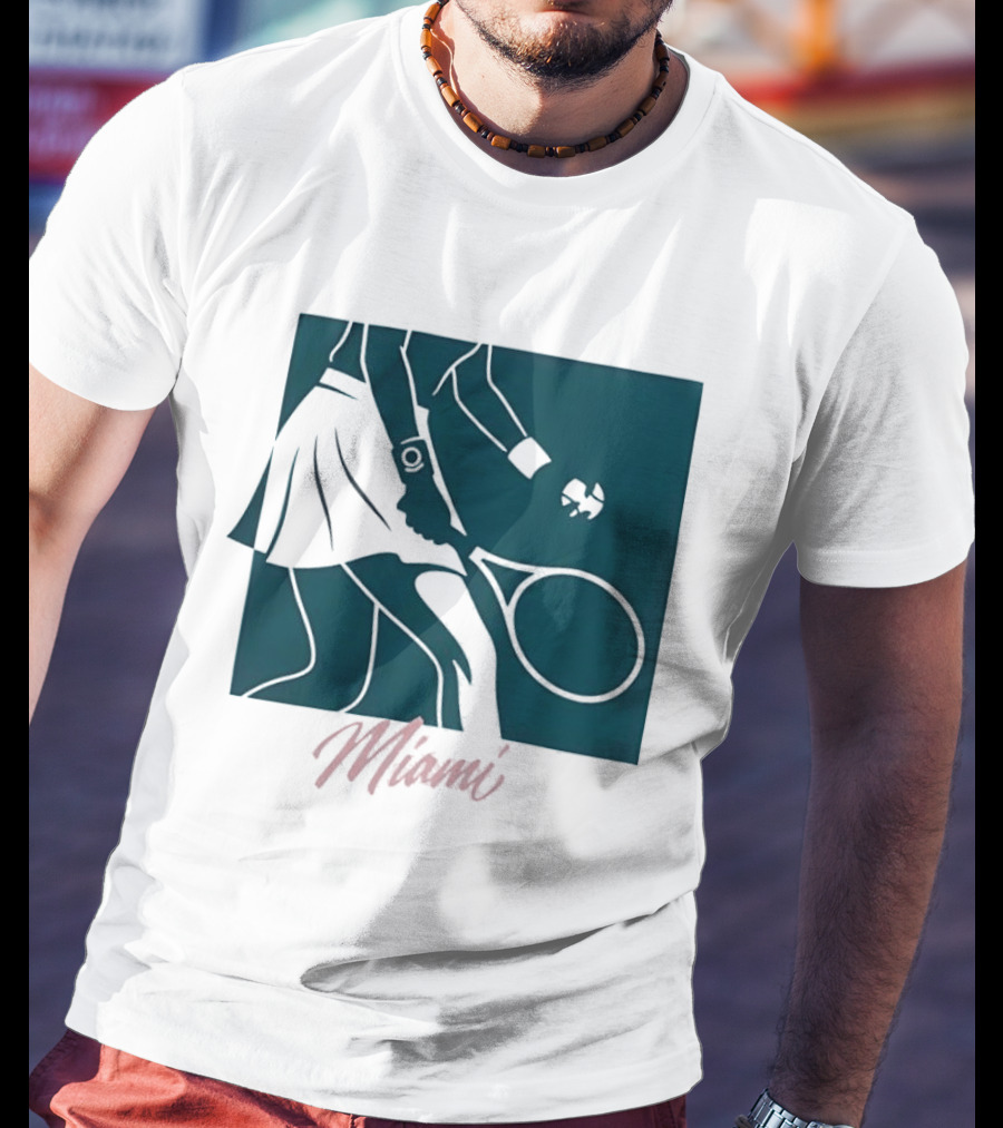 Miami Tennis Player T-Shirt