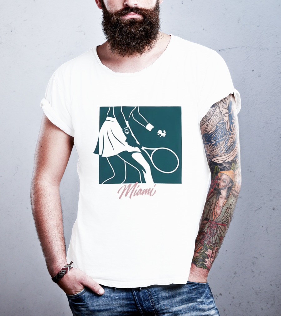 Miami Tennis Player T-Shirt