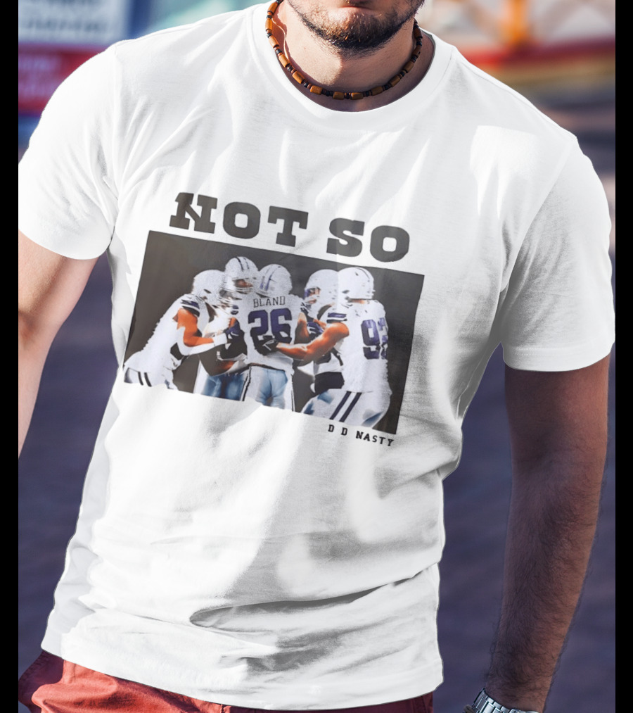 Not So Bland 26 Dallas Cowboys DCDynasty Football Team Huddle T-Shirt