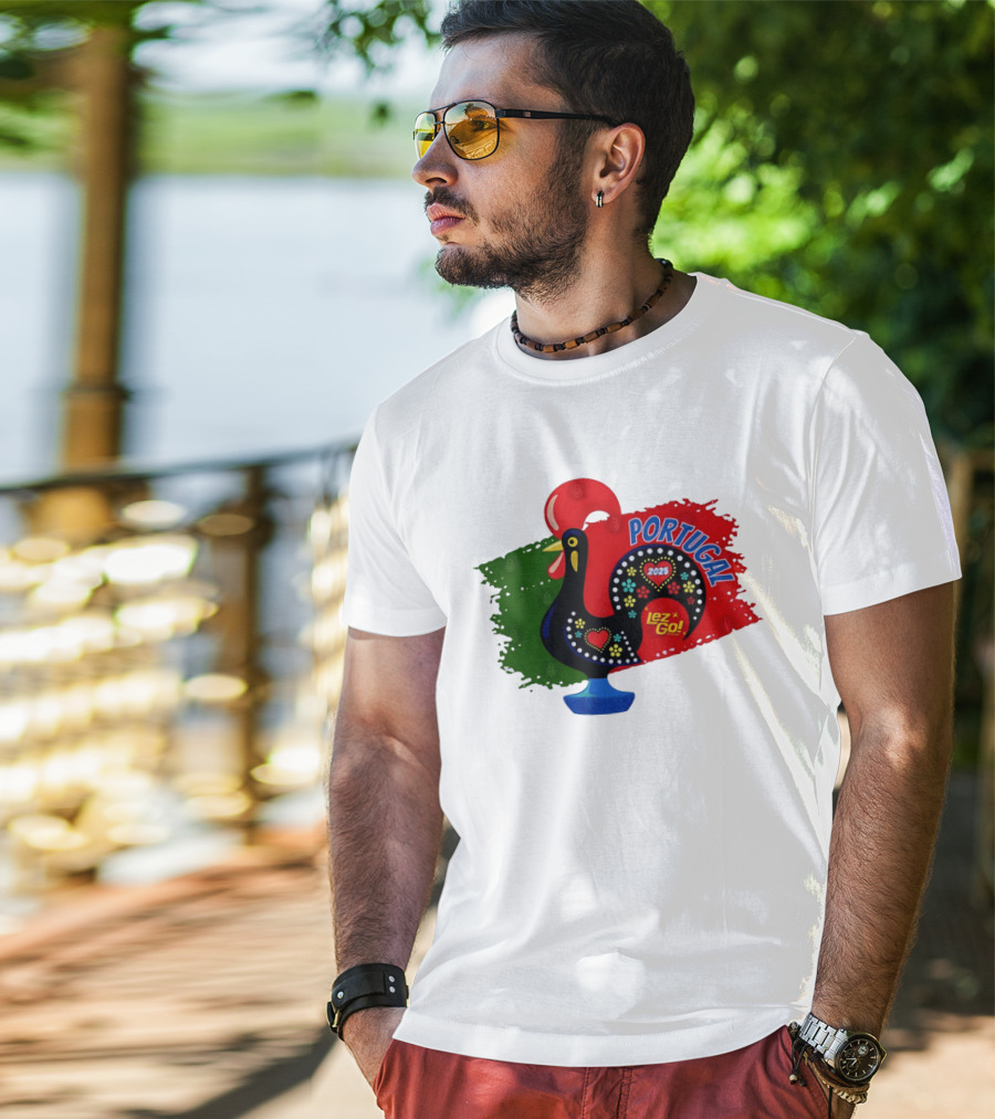 Portugal 2025 Lez Go Galo De Barcelos Rooster T-Shirt