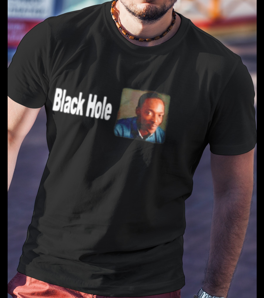 Black Hole Anthony Mackie Actor Celebrity T-Shirt